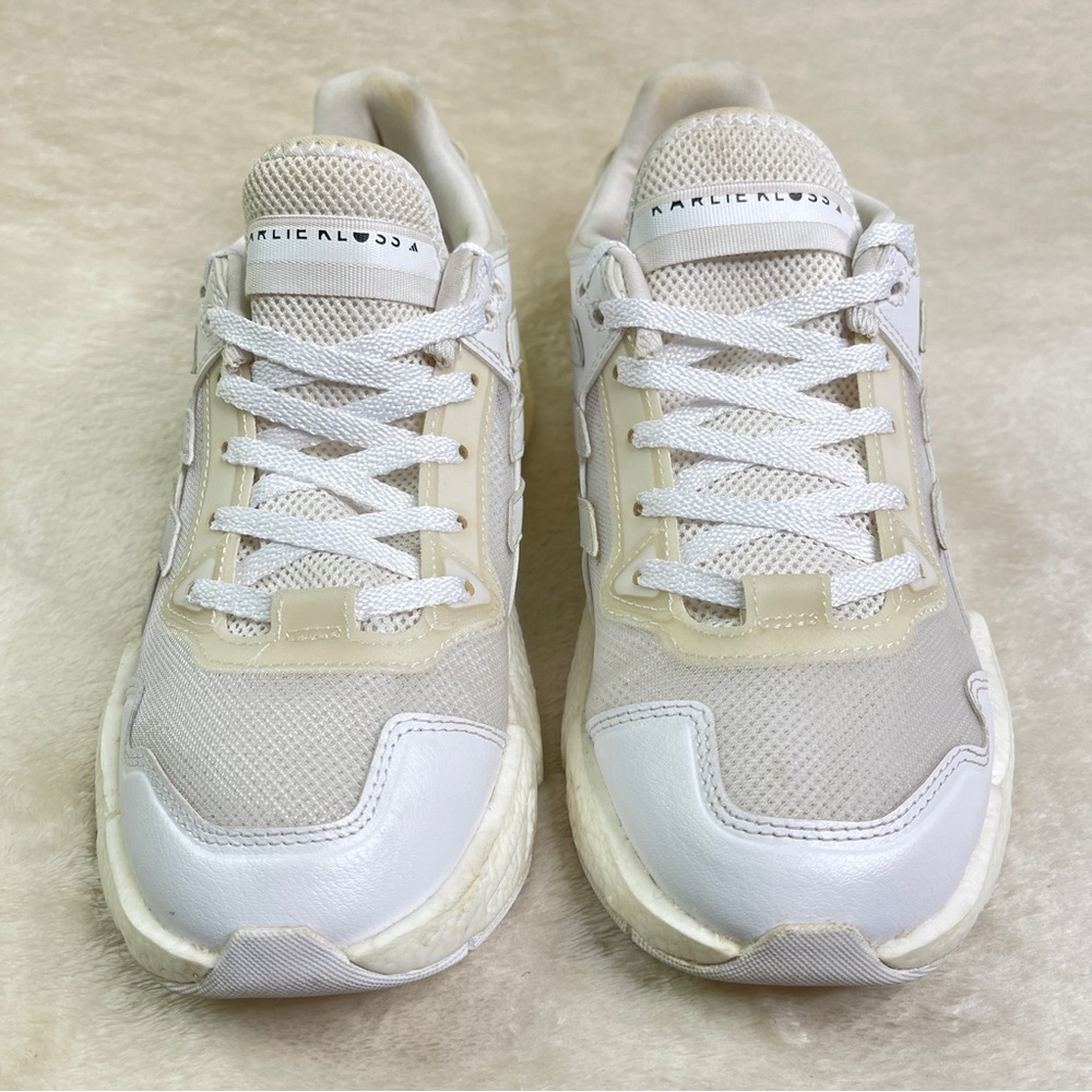 Adidas x Karlie Kloss X9000 White Iridescent Sneakers Size 8